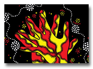 Aboriginal Design Safe Sex Condom Pack 1